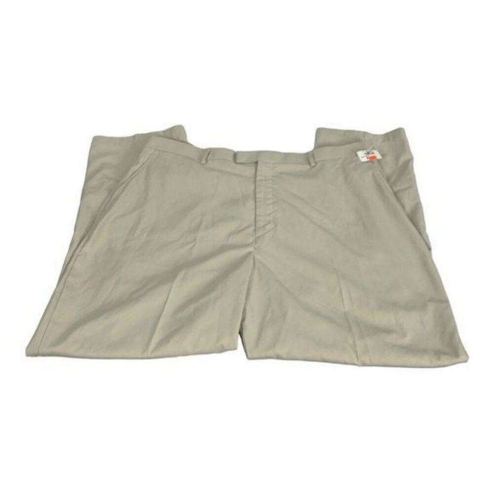 Slazenger Mens Beige Golf Shorts W42 L30 Relaxed Fit  Comfortable Durable